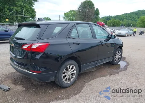 2018 Chevrolet Equinox Ls из США, поврежденный, VIN 3GNAXHEV4JL321182